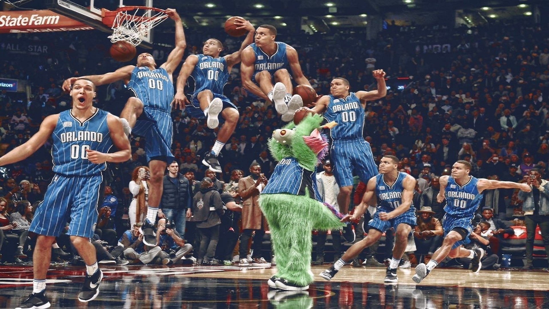 NBA季后赛首轮打响 湖人客场险胜掘金抢下首场